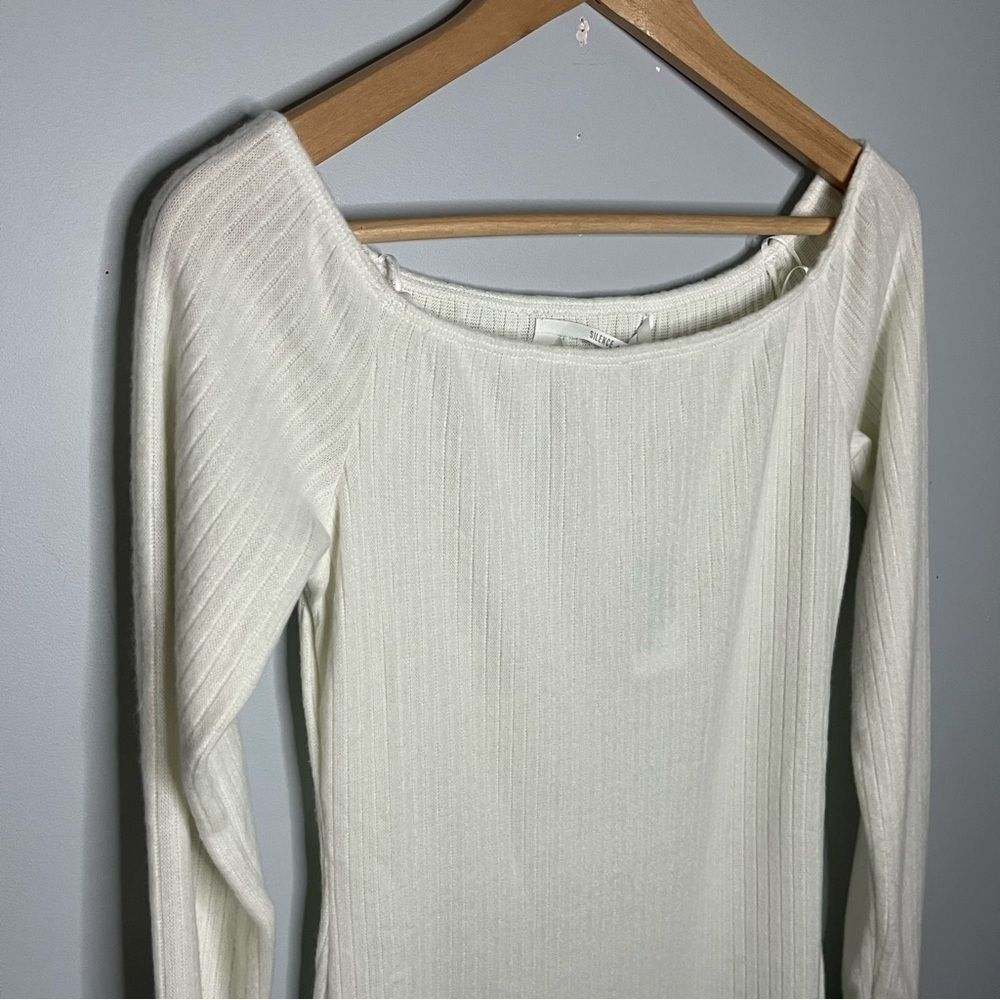 Urban Outfitters Silence + Noise Cookie Cozy Off The Shoulder Midi Dress L NWT - Picture 8 of 16